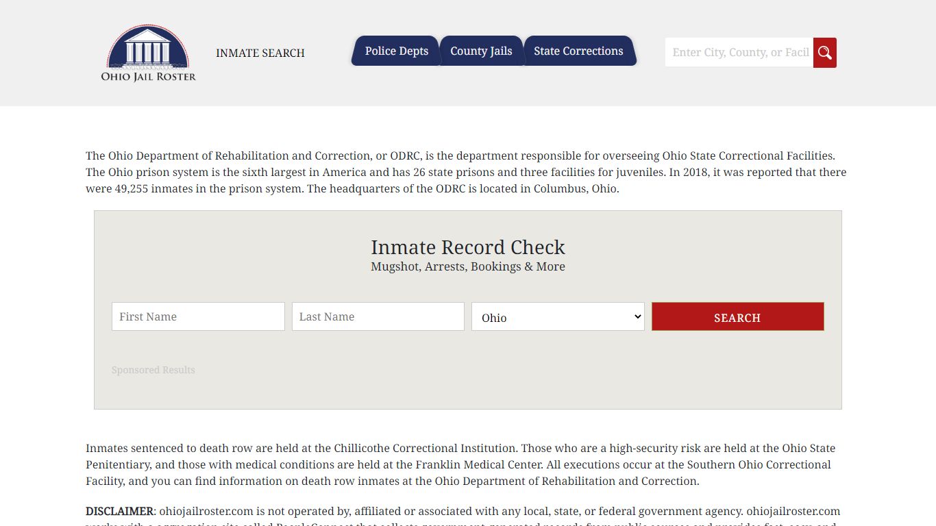 Union County Jail Inmate Search, Arrests and Mugshots
