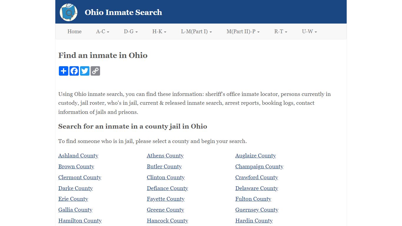 Union County Jail Inmate Search